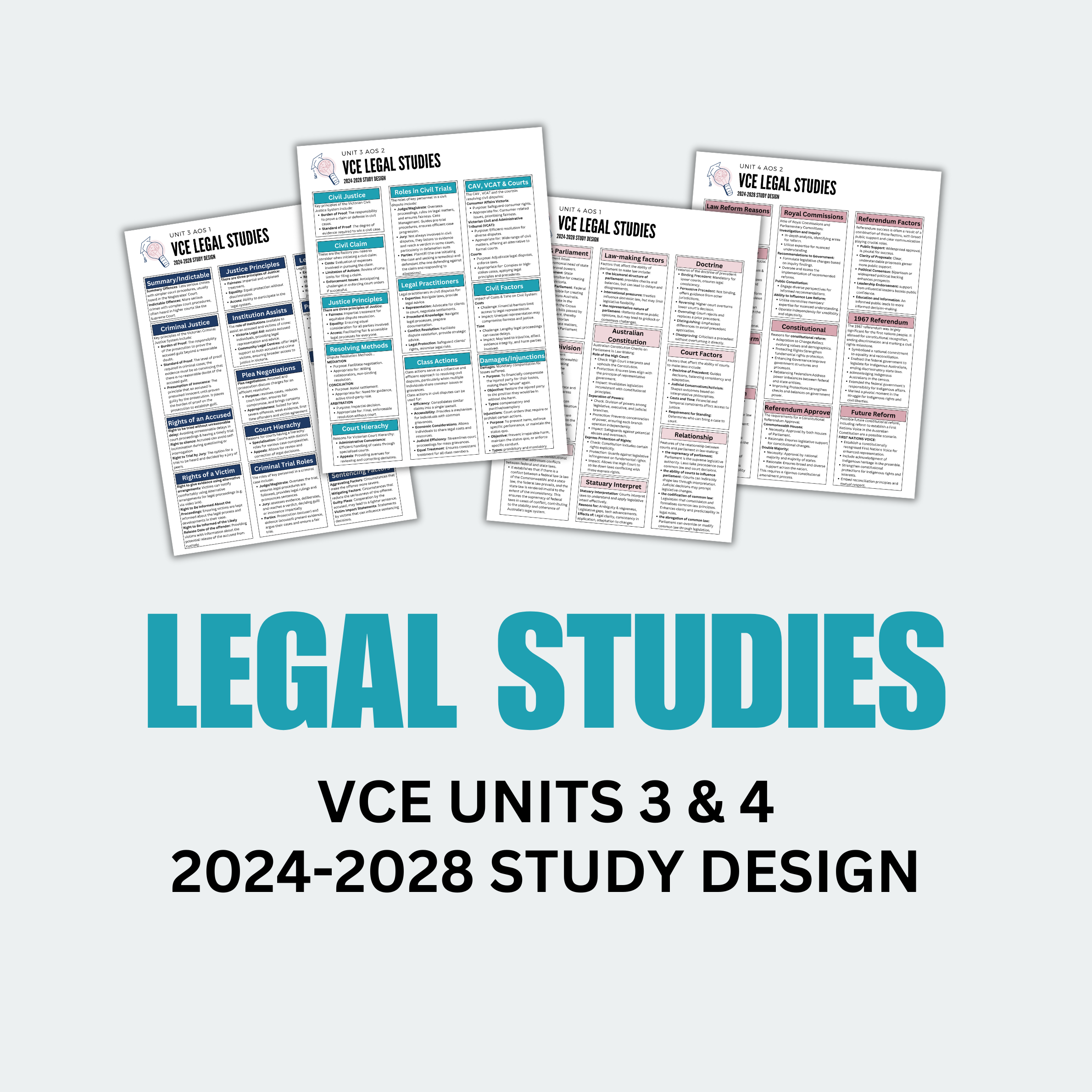 VCE 3/4 Legal Studies Summary Notes – ATAR Student