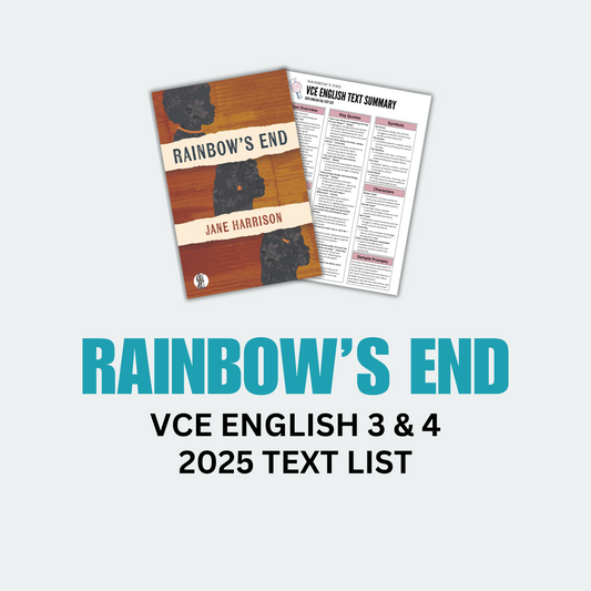 Rainbow's End VCE English 3/4 Text Summary