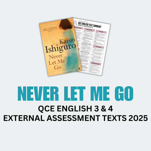 Never Let Me Go QCE English Text Summary