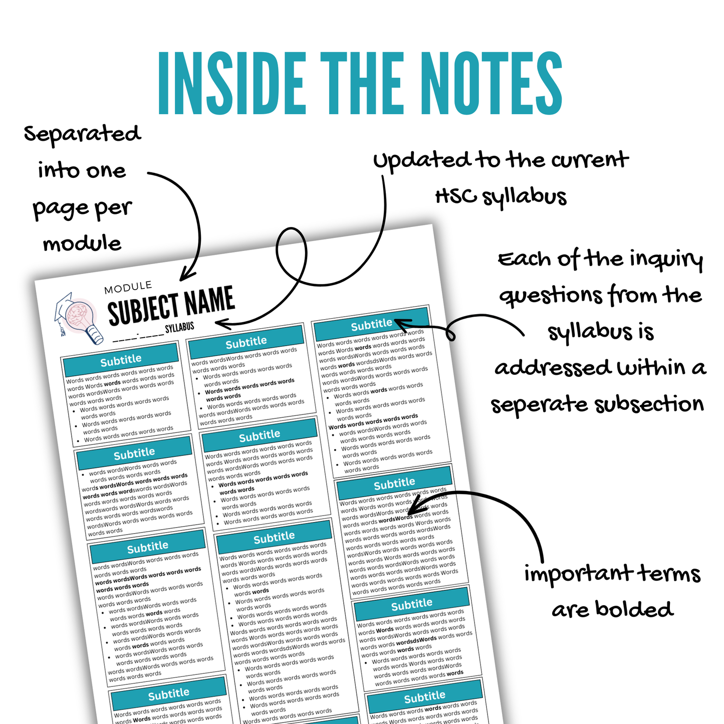 HSC Biology Summary Notes