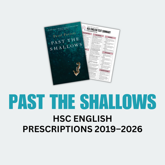 Past the Shallows HSC English Text Summary