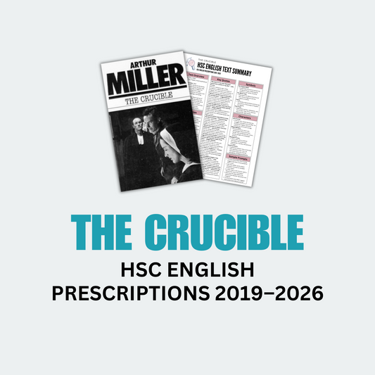 The Crucible HSC English Text Summary