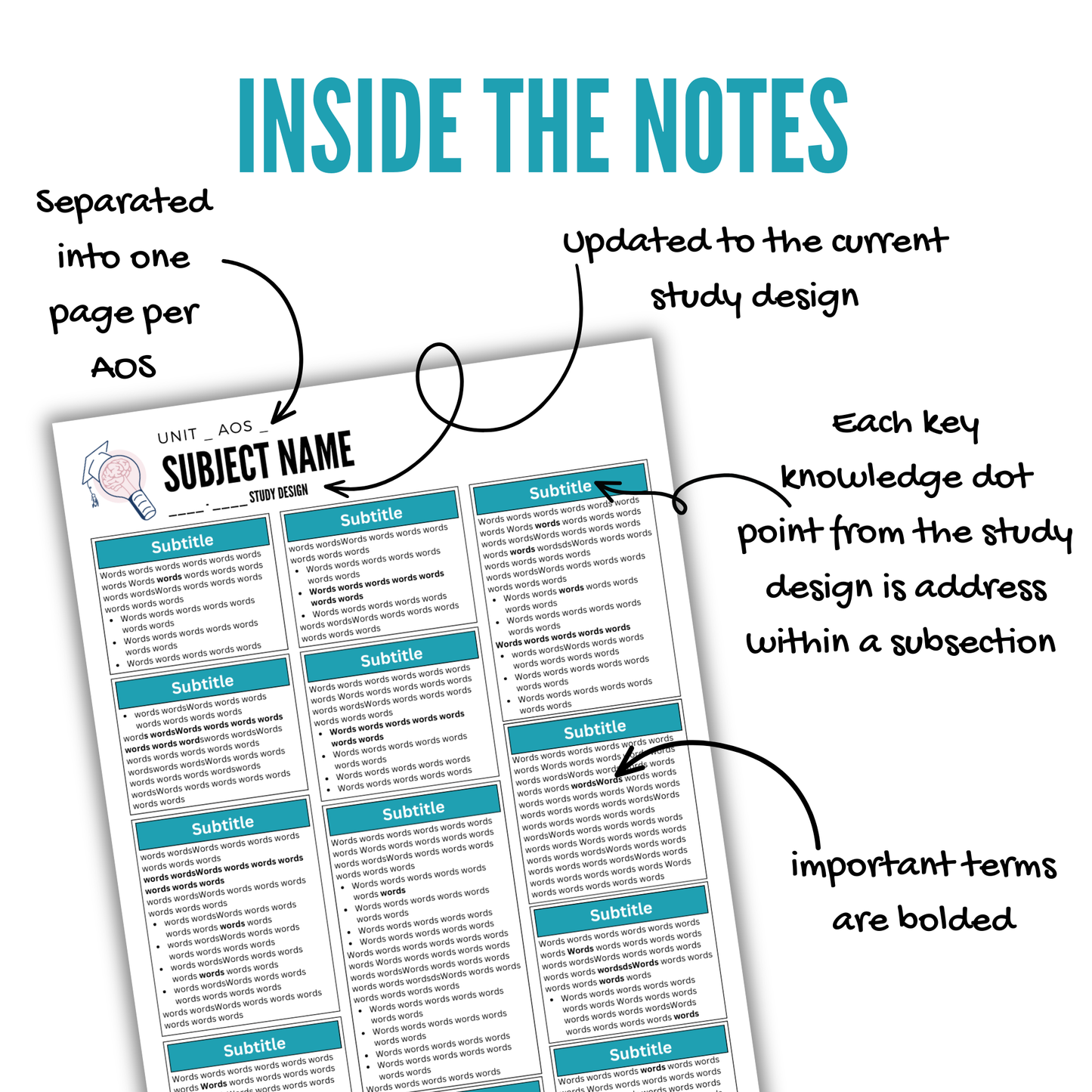 VCE 3/4 Legal Studies Summary Notes