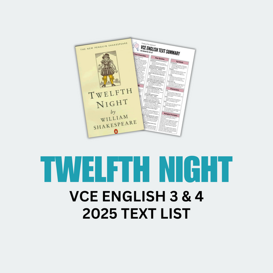 Twelfth Night VCE English 3/4 Text Summary