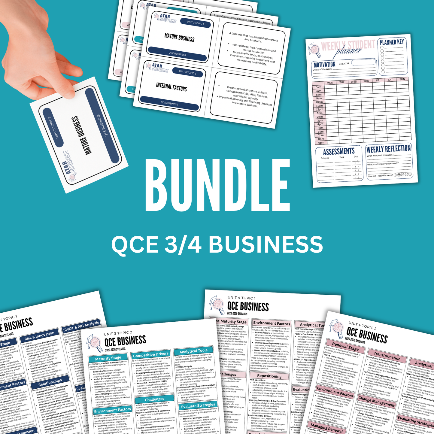 QCE 3/4 Business Summary Notes