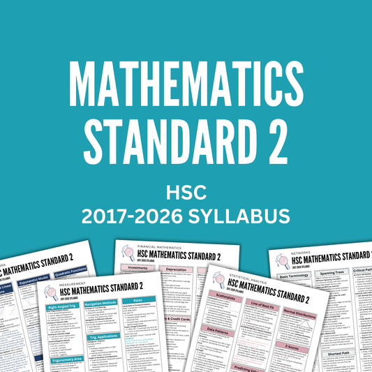 HSC Mathematics Standard 2 Summary Notes