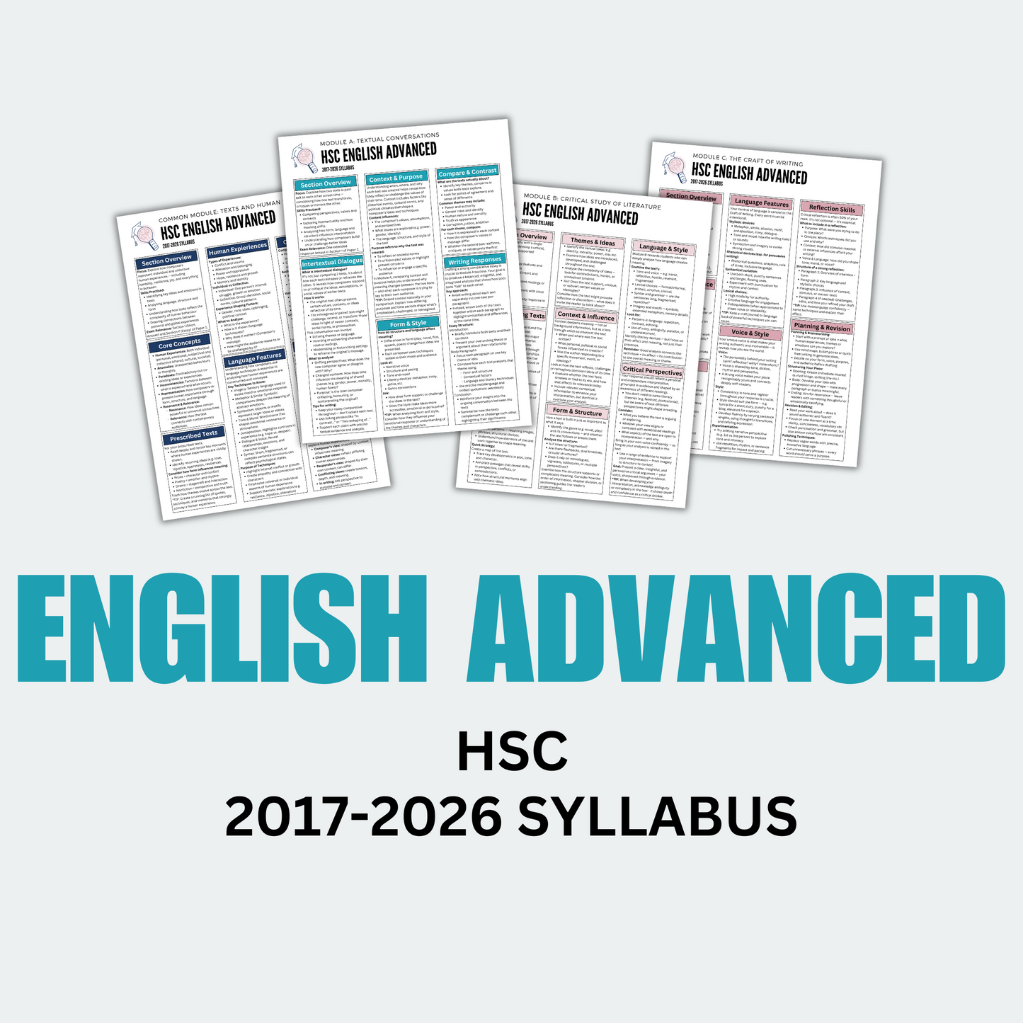 HSC English Advanced Summary Notes