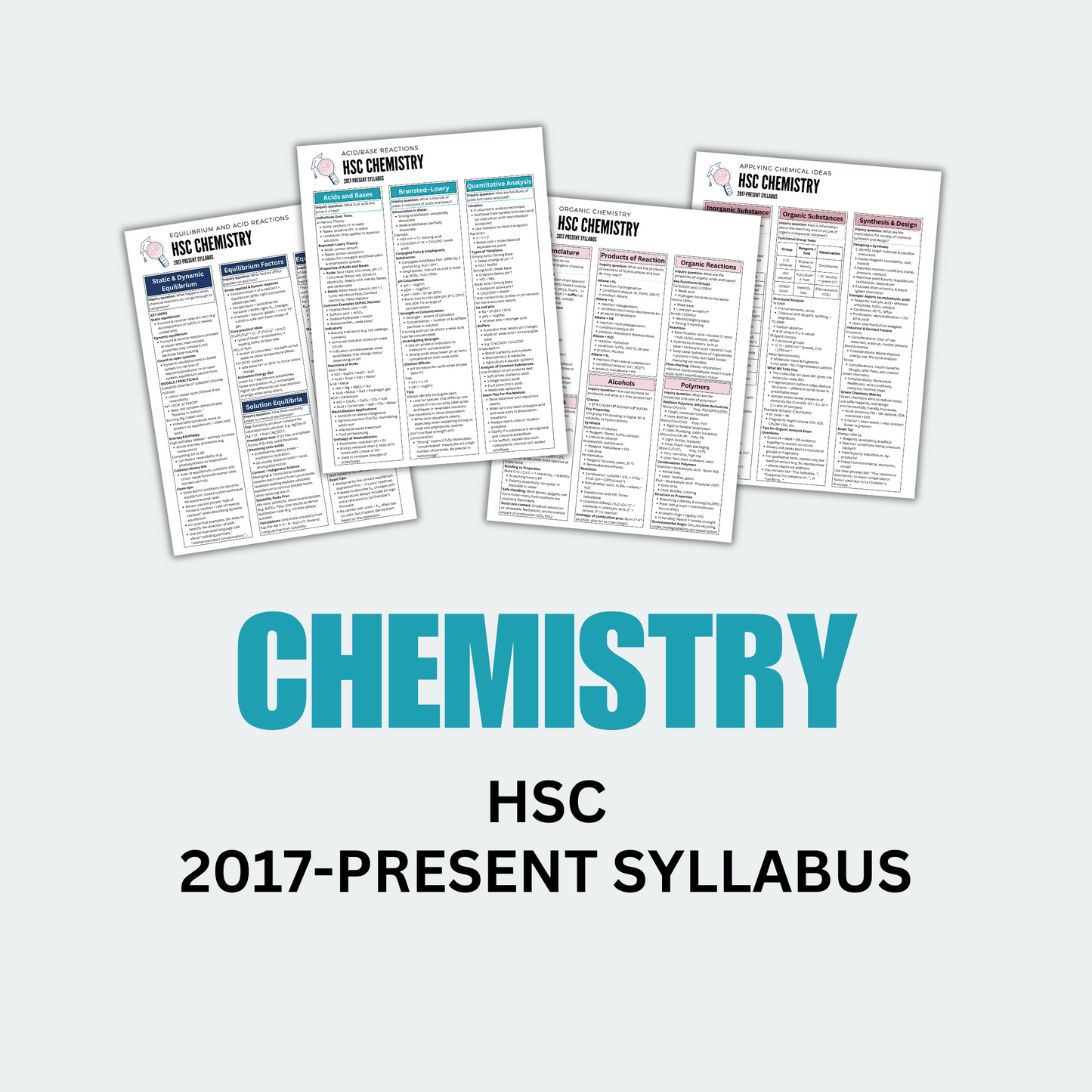 HSC Chemistry Summary Notes