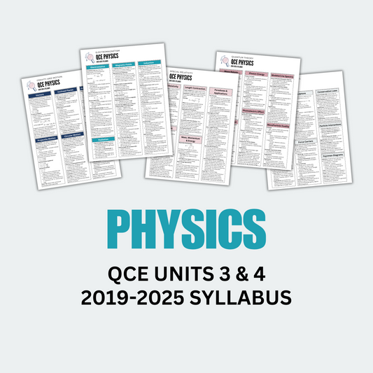 QCE 3/4 Physics Summary Notes