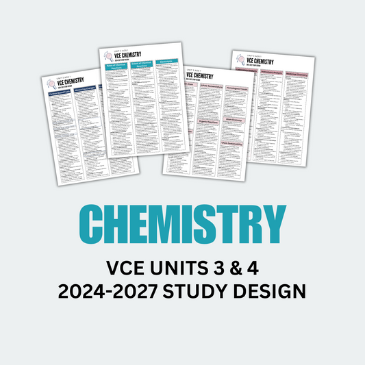 VCE 3/4 Chemistry Summary Notes