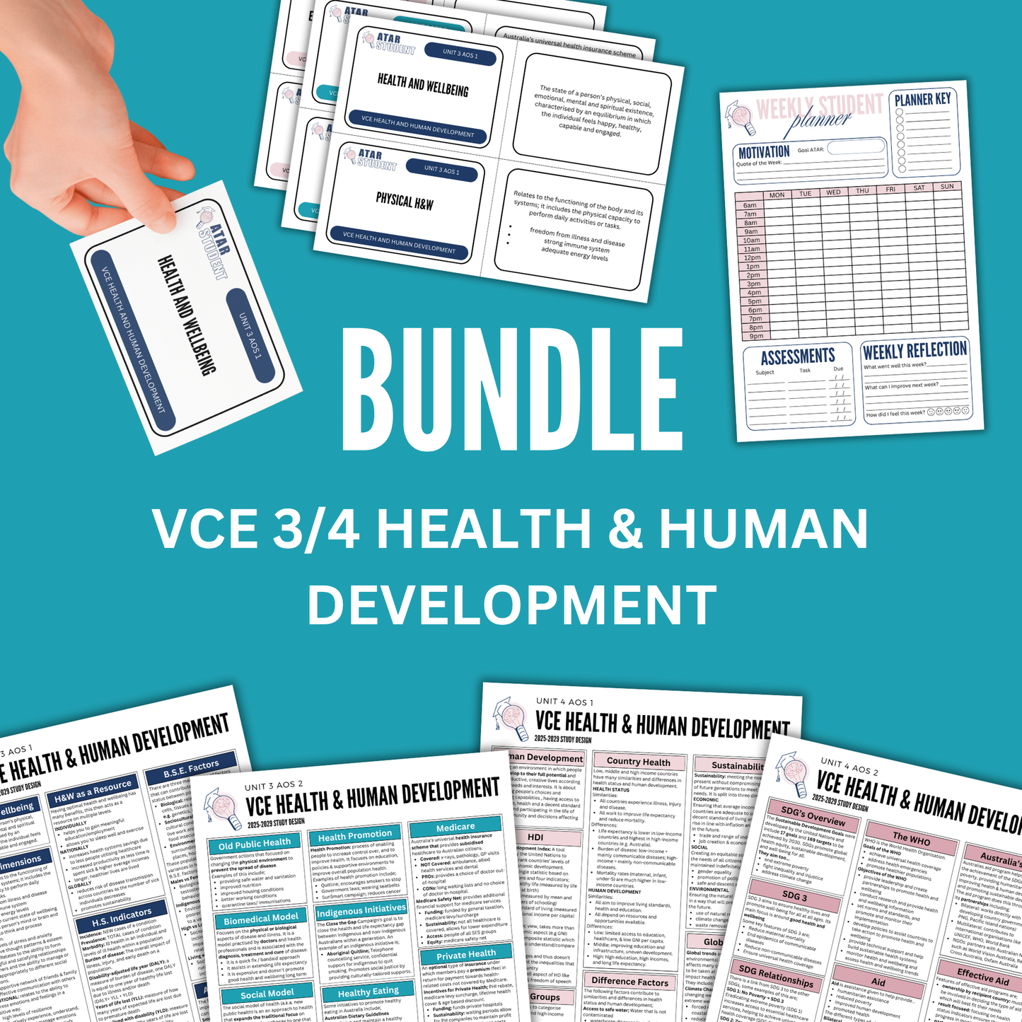 VCE 3/4 Health & Human Development Summary Notes